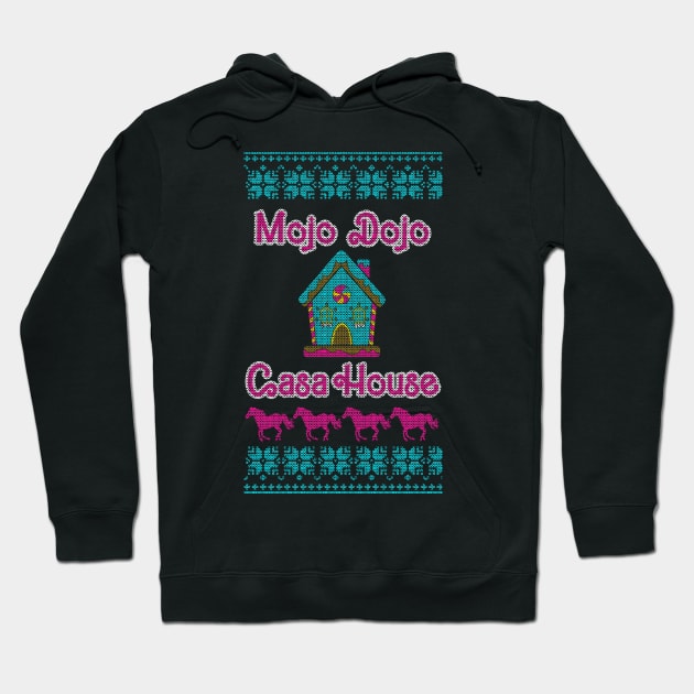 Mojo Dojo Casa House Christmas Hoodie by geekingoutfitters